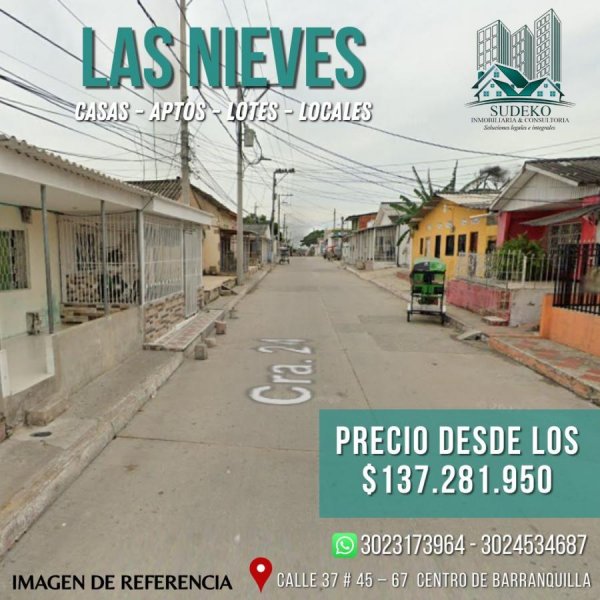 Casa en Venta en LAS NIEVES Barranquilla, Atlántico