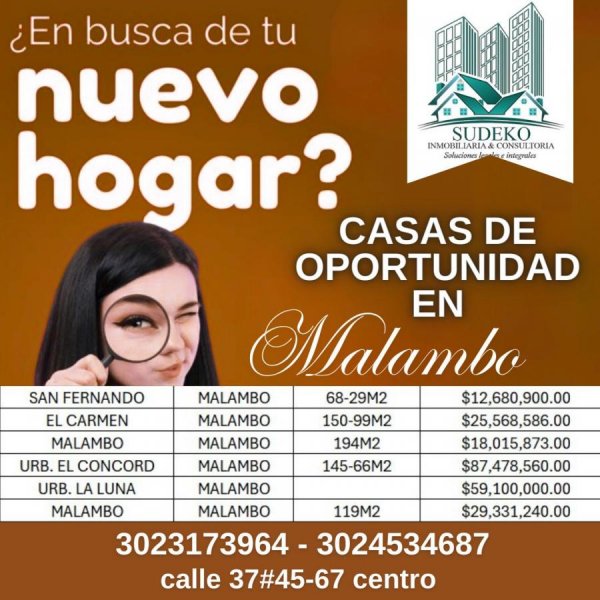 Casa en Venta en  Malambo, Atlántico