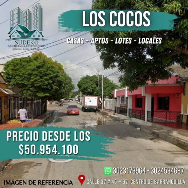 Casa en Venta en LOS COCOS Barranquilla, Atlántico