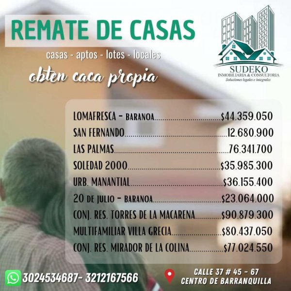 Casa en Venta en CENTRO Barranquilla, Atlántico