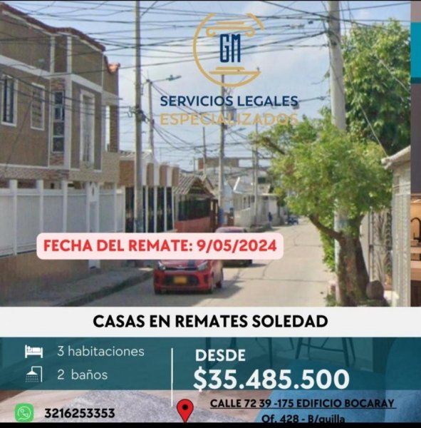 Casa en Venta en EL TUCAN Barranquilla, Atlántico