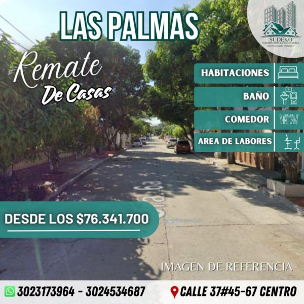 Casa en Venta en LAS PALMAS Barranquilla, Atlántico