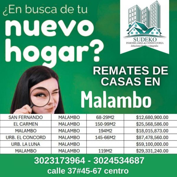 Casa en Venta en  Malambo, Atlántico