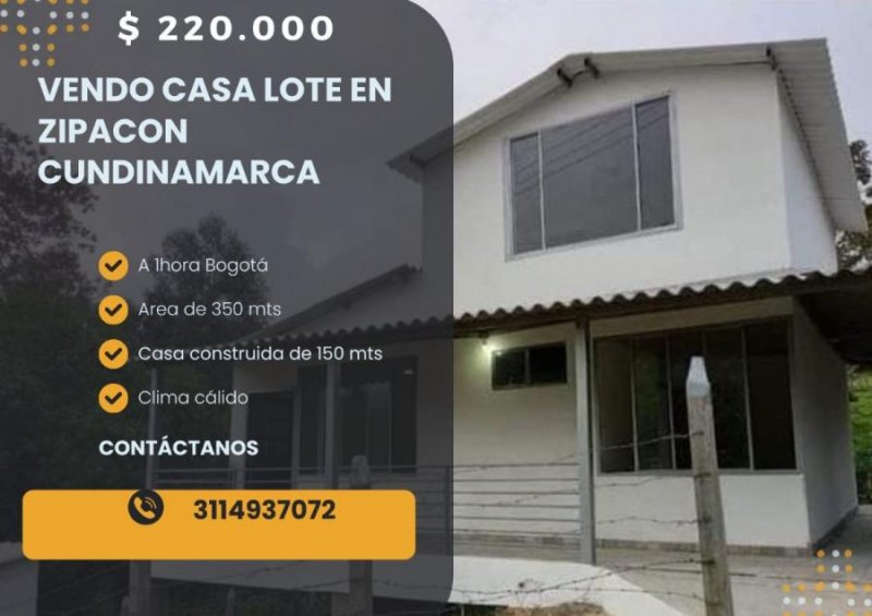 Casa en Venta en vereda el Chircal Zipacon, Cundinamarca